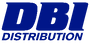 Blue 'DBI DISTRIBUTION' logo text on a white background.
