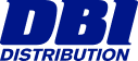 DBI Distribution logo on a blue background